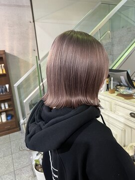 ヘアーデザイン アルエ(HAIR×design ARUE) ミルクティーグレージュ×ボブ