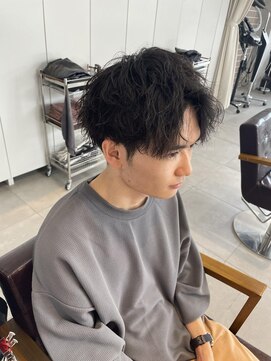 ザコーストバイネオリーブ 辻堂店(The coast by neolive) メンズ波巻きスパイラルツイストスパイラルパーマ