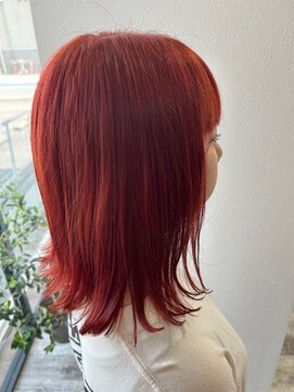 サロンド ベレーザ トータ(salao de beleza tota) vivid cherry red