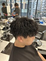 オーシャントーキョー(OCEAN TOKYO) メンズパーマツイスパ波巻きスパイラルマッシュセンターパート