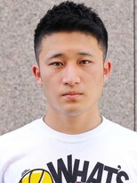 ポルテオムプレス(PORTE HOMME PRES)&nbsp;刈り上げアップバングソフモヒフェード