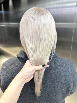 ペレ 栄店(PELE) 前髪/アンブレラカラー/こなれミディ/イメチェン/ウェーブパーマ