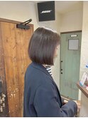 秋 大人ボブ