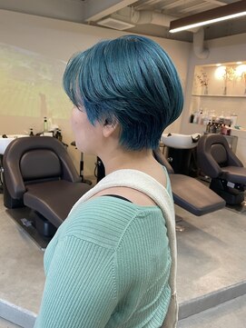 マセナ(Masena) コリアンブルー×ショートヘア