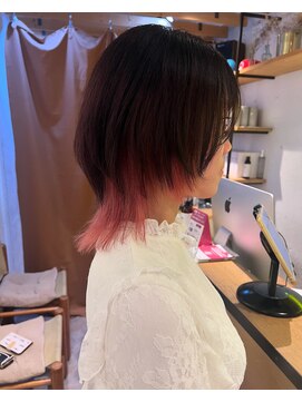 エイト 福岡天神店(EIGHT fukuoka) ウルフ×インナーカラー