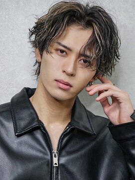 ブリーチ 赤羽店(BLEACHi) 《BLEACHi》波巻きパーマ×ハイライト【numberA.×BLEACHi】