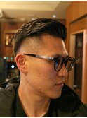 フェードパーマ　理容室　バーバー　Barber　刈り上げショート