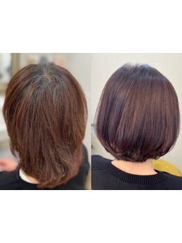 髪のお悩みや理想にしっかり寄り添う、プライベートサロン☆髪のお悩みを解決し、理想のスタイルへ。