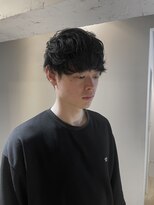 くせ毛マッシュ