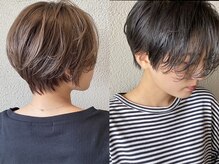 INg.のショートヘア