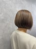 【ショート・ボブの方】カット+顔まわり+トップのみハイライト+カラー￥17340