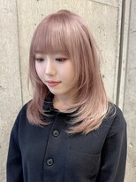 サンク 原宿 表参道(cinq)&nbsp;韓国ヘア顔周りレイヤーカットくびれロングレイヤー30代40代50代
