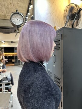 ヴァイス 渋谷店(VAICE) ピンクラベンダー/ハイトーンカラー/ケアブリーチ