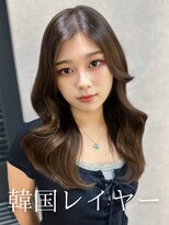 アミー 池袋(Ammy)&nbsp;レイヤーカット/顔周りカット/顔周りレイヤー /韓国風パーマ