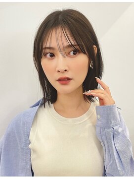 フォト 新宿(foto) くびれボブ/オリーブベージュ