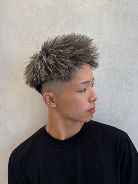 ルースト 西院店(ROOST) パイルツイスト×ホワイトハイライト