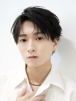 オーシャントーキョー 心斎橋(OCEAN TOKYO WEST) ナチュラルヘアシースルーラウンドマッシュフェザーショート