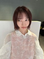 アム(amu)&nbsp;レイヤーボブ/ボブレイヤー/くびれボブ/ラベンダーカラー