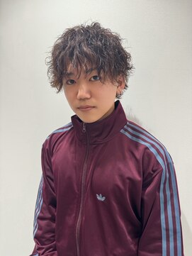 ルシードスタイルレーヴ(LUCIDO STYLE REVE) 【長野市/メンズ】カット×ツイストスパイラルパーマ