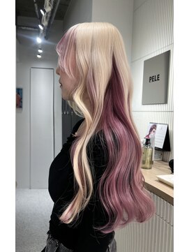 ペレ 渋谷(PELE) クラゲヘアー/小顔に見せるヘア/ココアベージュ/渋谷