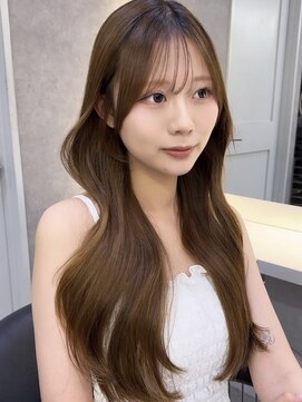 ロンドアヴァントゥス 池袋(Lond aventus) 韓国レイヤー/韓国風/ボブ/髪質改善/黒髪/ブリーチなし〔池袋〕