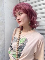 デコラ DECOR&nbsp;くすみピンク×ウルフヘア
