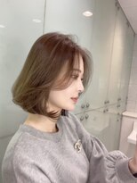 シュガー(Sugar)&nbsp;透明感カラー/ワンホンヘア/韓国ヘア/顔まわり/大阪/梅田