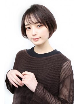 ソレイユ(Soleil) ショートボブ/20代/30代/40代/ワンカール/くびれヘア/小顔
