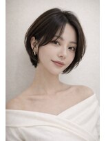 ハヌル(Haneul) 巣鴨/髪質改善/白髪染め/ショートボブ/