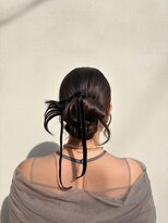 エト(eto) 参列ヘアセット カチモリ タイトリボン