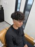 【モチ/かかりの良さ◎】カット＋パーマ＋頭浸浴14000～