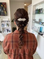 ルシードスタイル ムースユイット(LUCIDO STYLE mousse8) 【ヘアアレンジ】編みおろし