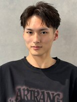 ソウル 福山駅前店(SOUL.) ツーブロック センターパート ニュアンス マッシュ