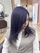 キセイ イオンモール新利府北館店(KISEI) 色落ちも綺麗なブルーラベンダー♪ブリーチカラー10代20代30代