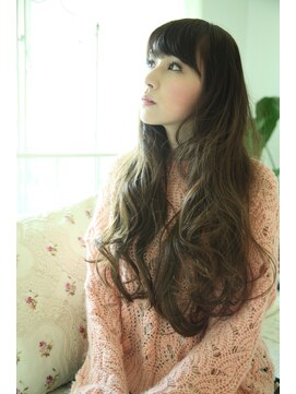 ロエナ(ROENA) クラシカルデジタルパーマバレイヤージュロブ