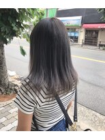 グルック ヘアー リラクゼーション 美章園店(Gluck Hair Relaxation)&nbsp;グレーグラデーション