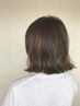 【おしゃれな明るめ白髪染め】グレーカラー+カット　￥13750→￥11000