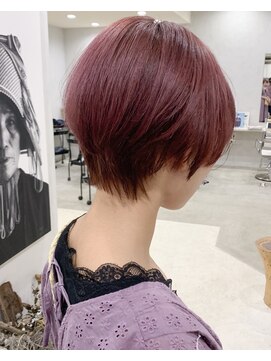 フォーム(FORM) tight short × Clay pink