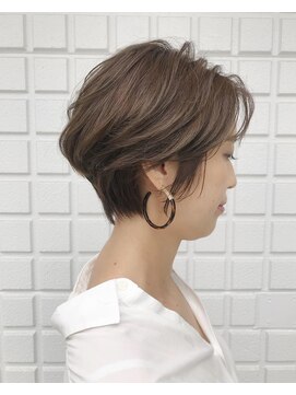 アミトヘアアンドサロン(amito hair&salon) 魅力up☆おしゃれ感，透明感，抜け感◎ハンサムショート