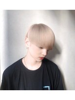 シン(syn)&nbsp;シルエットマッシュ　ホワイトミルクティー