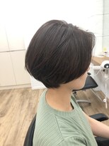 アメリ(Ameri)&nbsp;-Ameri-ハンサムショート　×   ナチュラルブラウン