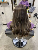 ヘアサロン ドットプラス 町田店(dot. plus)&nbsp;ハイライト×シルバーグレージュ