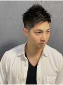 ショート×毛束ヘア【理容室】〈床屋/美容室/立川〉