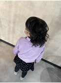 ふわふわキッズヘアセット