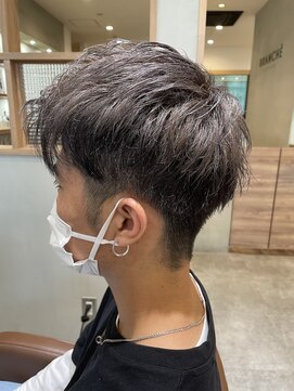 ブランシェ JR勝川駅前店 シルバーアッシュ×インナーブラック