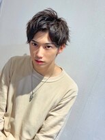 ネイロ 錦糸町(NeiRo)&nbsp;サイドパートフェードカットかき上げヘアニュアンスマッシュ