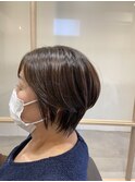 ショート×ステップボーンカット