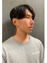 ヘアメイク マルナ 本店(HAIR MAKE MALUNA) 【MALUNA やまと】アレンジ簡単メンズパーマ