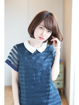 アリエス美容室南富山店 30代40代50代☆ナチュラルフレンチボブ☆ワンカール