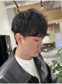 大人男子×ニュアンスパーママッシュ